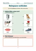 Vorschau - Arbeitsblätter - Hören & Reimen – Sprachspiele zum Schulstart | Grundschule - Seite 3