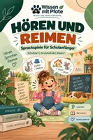 Vorschau - Arbeitsblätter - Hören & Reimen – Sprachspiele zum Schulstart | Grundschule - Deckblatt