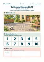 Vorschau - Arbeitsblätter - Zahlen & Mengen bis 10 – Spielerischer Mathe-Schulstart - Seite 1