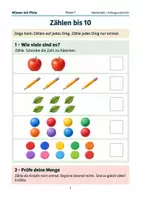 Vorschau - Arbeitsblätter - Zahlen & Mengen bis 10 – Spielerischer Mathe-Schulstart - Seite 2