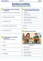 Vorschau - Arbeitsblätter - Englisch Schreiben Arbeitsheft Klasse 5 bis 6 Sätze Texte und E-Mails sicher verfassen - Seite 3