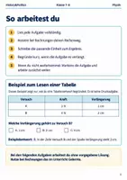 Vorschau - Arbeitsblätter - Druck Basisscreening Physik Klasse 7–8 - Seite 1