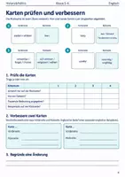 Vorschau - Arbeitsblätter - Englisch Vokabelkarten Arbeitsheft Klasse 5 bis 6 Abrufen statt Abschreiben - Seite 3