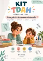Vista previa - Refuerzo / NEE / Materiales de apoyo - GUÍA TDAH · Guía práctica de supervivencia docente 💛 - Portada