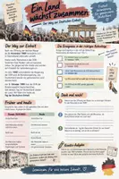 Vorschau - Arbeitsblätter - Der Weg zur Deutschen Einheit | Mauerfall & Wiedervereinigung einfach erklärt - Deckblatt