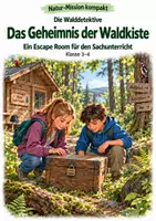 Vorschau - Arbeitsblätter - Escape Room Wald: Das Geheimnis der Waldkiste | Sachunterricht Klasse 3-4 - Deckblatt