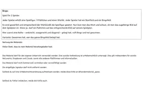 Vorschau - Spiele - Lesebingo - Herbstwörter - Seite 1