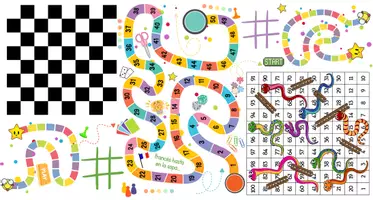 Vista previa - Juegos / Gamificación - Pdf para crear vinilo de juegos para mesas de cole - página 1