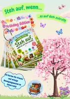 Vorschau - Spiele - Steh auf, wenn- Karten-Frühling Edition, Spiel- und Bewegungskarten für die Frühlingszeit (Kl. 1-7) - Deckblatt