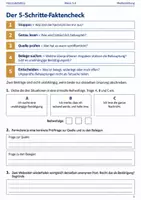 Vorschau - Arbeitsblätter - Fake News und Desinformation Arbeitsheft Klasse 5 bis 6 Schulstart Informationen kritisch prüfen - Seite 2