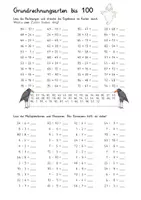 Vorschau - Arbeitsblätter - Halloween 3. Klasse Mathematik | Übungsblätter zur Wiederholung - Seite 1