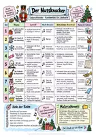 Vorschau - Stundenentwürfe - Der Nussknacker – Arbeitsblätter, Lesetexte, Hörmaterial & Tests für den Musikunterricht in der Grundschule - Seite 1