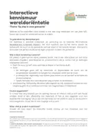 Voorbeeld - Kennismuur - Op stap in onze gemeente - Wereldkanjers 2 - Pagina 1
