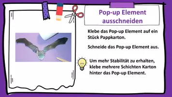 Vorschau - Mal- und Bastelvorlagen - Interaktives Element für Plakate und Lapbooks Pop-up - Seite 3