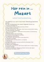 Vorschau - Arbeitsblätter - Mozart hören | Hörwerkstatt mit QR-Codes, Höraufträgen & Hörpass - Seite 3