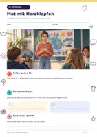Vorschau - Unterrichtsreihen - Ethik Materialpaket: Freundschaft, Glück, Mut, Zivilcourage - Seite 1