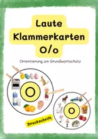 Vorschau - Spiele - Lautrad O/o - Klammerkarte Druckschrift - Deckblatt