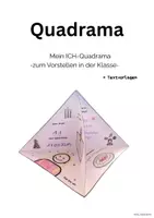 Vorschau - Arbeitsblätter - Ich-Quadrama zum Kennenlernen | Steckbrief & Vorstellung - Deckblatt