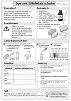 Vorschau - Arbeitsblätter - Experimente mit Nahrungsmitteln – Nährstoffe einfach nachweisen | Biologie & Ernährung - Seite 2