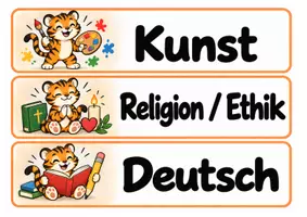 Vorschau - Poster - Materialpaket - Tagestransparenzen Klassentiere Grundschule - Seite 3