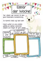 Vorschau - Arbeitsblätter - Kostenlos Schulanfang Eisbärenklasse - Seite 1