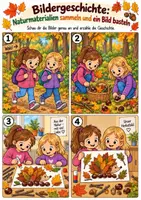 Vorschau - Arbeitsblätter - Bildergeschichten Herbst & Halloween – Erzählen und schreiben - Seite 3