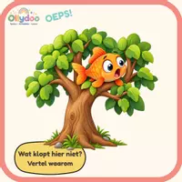 Voorbeeld - Ollydoo-OEPS!Wat klopt hier niet?20 denkkaartjes voor kleuters - Pagina 2