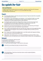 Vorschau - Spiele - Gemeinsamkeiten Bingo Spiel Klasse 5 bis 6 Schulstart Verbindung und Klassengemeinschaft - Seite 1