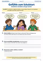 Vorschau - Arbeitsblätter - Schulstart Sozialkompetenz Mini Bundle Klasse 5 bis 6 Arbeitshefte für Klassenleitung - Seite 1