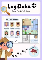 Vorschau - Arbeitsblätter - LogiDoku - Logikrätsel (4.-6. Klasse) - Deckblatt