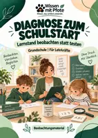 Vorschau - Arbeitsblätter - Diagnose zum Schulstart – Lernstand beobachten - Deckblatt