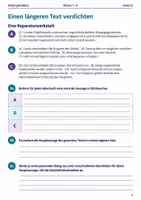 Vorschau - Arbeitsblätter - Hauptaussagen und Textbelege Klasse 7–8 - Seite 3