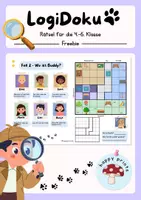 Vorschau - Spiele - Freebie: LogiDoku - Logikrätsel (4.- 6.Klasse) - Deckblatt