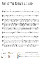 Vorschau - Arbeitsblätter - Vielfaltslied SONGPAKET - Minimusiker "Bunt ... wir wollen Vielfalt" Songpaket (Noten, MP3s, Akkorde, Liedtext & Poster) - Seite 3