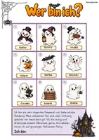 Vorschau - Arbeitsblätter - Leserätsel Halloween Gespenster-Edition I Klasse 2 + 3 - Seite 3