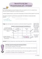 Vorschau - Arbeitsblätter - Prozentsatz mit dem Dreisatz berechnen - Arbeitsblatt mit Lösungen, Merkblatt und Tipp-Karten (Klasse 7/8) - Seite 2
