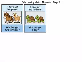 Vorschau - Arbeitsblätter - Leseketten Pets - Englisch Playway Kl. 3 / 4 - Seite 2