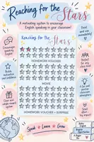 Vorschau - Poster - Reaching for the Stars Motivationsposter zum Englischsprechen - Deckblatt
