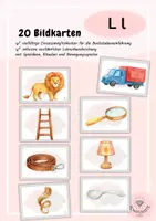 Vorschau - Stundenentwürfe - Buchstabeneinführung L l | Phonologische Bewusstheit & Lautwahrnehmung | Klasse 1 | Druckschrift - Seite 1
