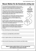 Vorschau - Arbeitsblätter - Bundestagswahlen Politik Klasse 7 8 - Seite 2