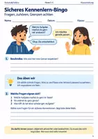 Vorschau - Arbeitsblätter - Kennenlernspiele Schulstart Klasse 5–6 - Seite 1