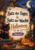 Vorschau - Arbeitsblätter - Satz des Tages / Satz der Woche - Halloween - Deckblatt