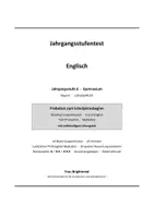 Vorschau - Arbeitsblätter - Jahrgangsstufentest Gymnasium Bayern Englisch – Probetest mit vollständigen Lösungen (Leseverstehen, Use of English, Schreiben, Mediation) Klasse 6 - Seite 1