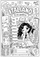 anteprima - Altro tipo di materiale - 10 Copertine da Colorare con Acrostici Primaria | GRATIS - Pagina di copertina