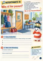 Vorschau - Stundenentwürfe - Vertretungsstunde Klasse 3–4 | Deutsch Detektivgeschichte & Lesetraining - Seite 3