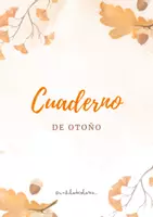 Vista previa - Unidades / Secuencias / Situaciones de Aprendizaje - Cuaderno de otoño_Español - Portada