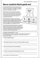 Vorschau - Arbeitsblätter - Gewaltenteilung Klasse 7 8 - Seite 2