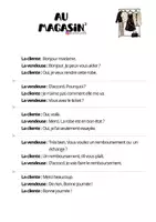 Vista previa - Juegos / Gamificación - Au magasin - Dialogues à ranger - página 2