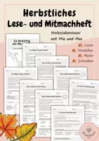 Vorschau - Stundenentwürfe - Großes Materialpaket - im Herbst - differenzierte Arbeitsblätter - Seite 1