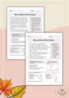 Vorschau - Stundenentwürfe - Großes Materialpaket - im Herbst - differenzierte Arbeitsblätter - Seite 3